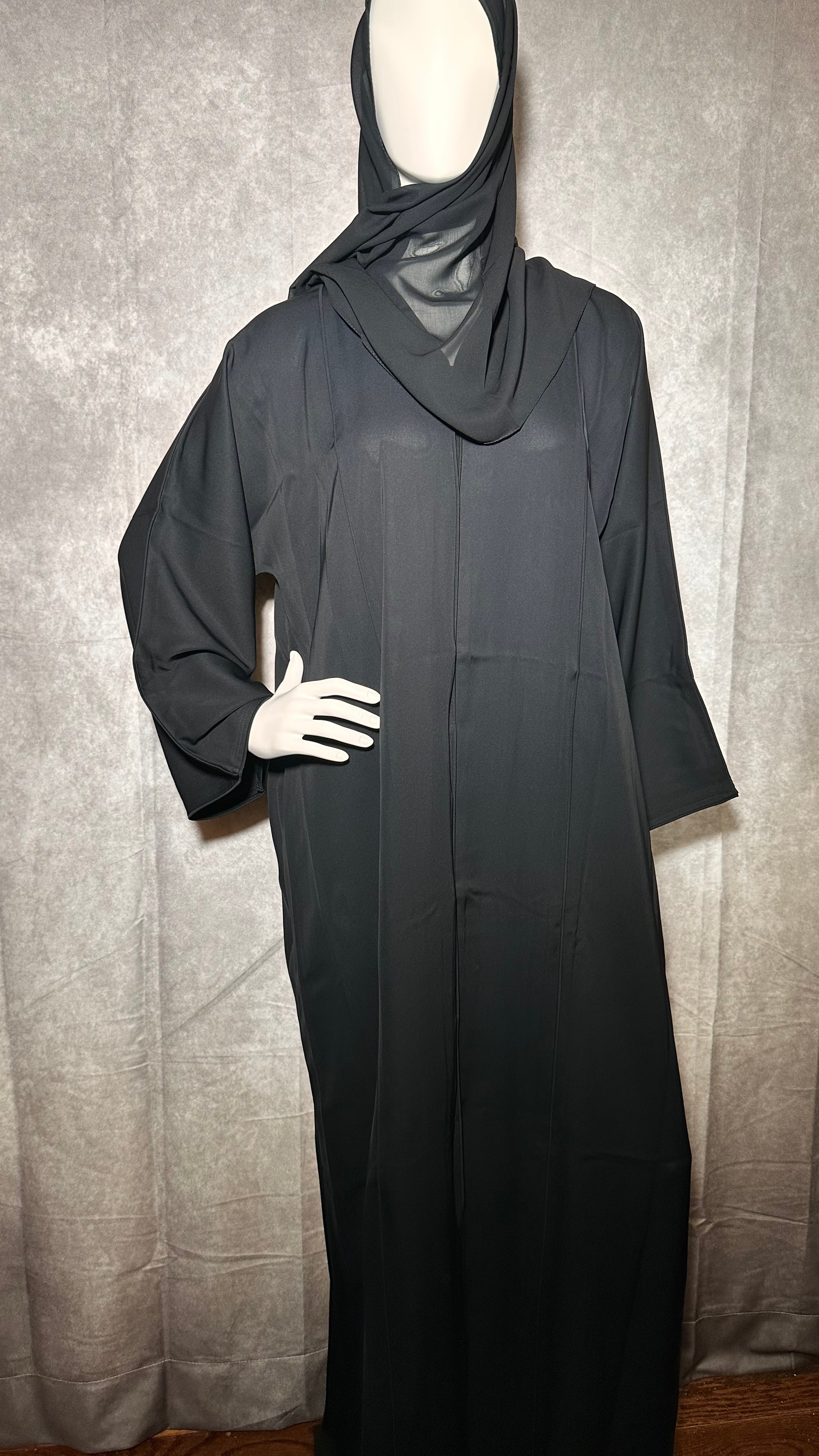 Simple Black Abaya